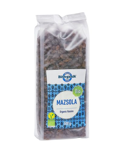 Organic raisins 500g