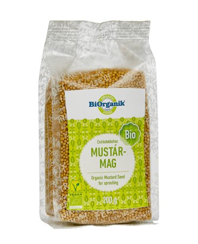 Organic mustard seed 200g