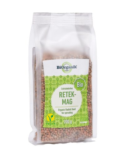 Organic raddish seed 200g