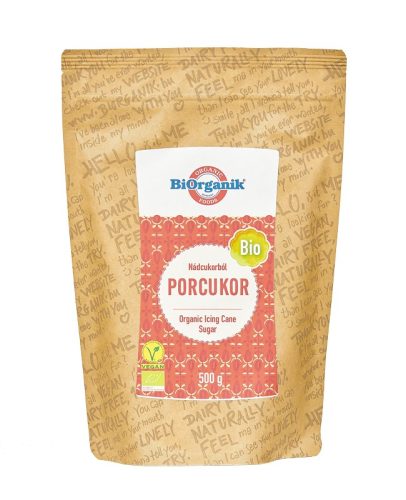 Organic powder canesugar 500g