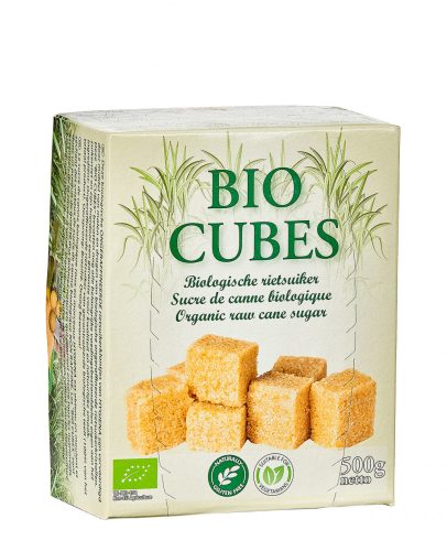 Organic canesugar cubes 500g
