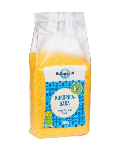 Organic corn grits 500g