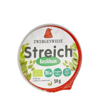 Zwergenwiese Bio pástétom bazsalikomos 50g