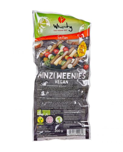 Topas Wheaty BIO vegán mini virsli winzi weenies 200g