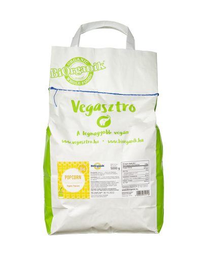 Organic popcorn 5000g GASTRO