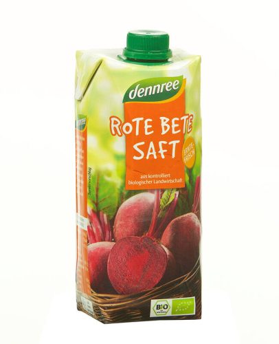 dennree organic beetroot juice 500ml