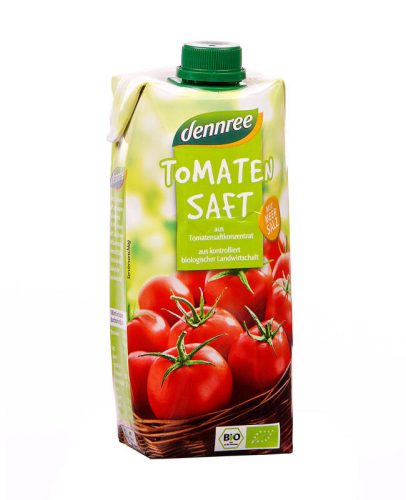 dennree organic tomato juice 500ml