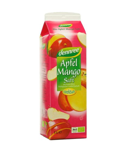dennree organic apple-mango juice 1L