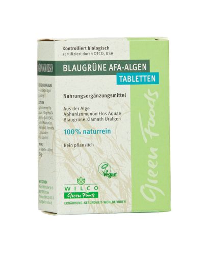 Kék-zöld AFA alga tabletta leveles 60db
