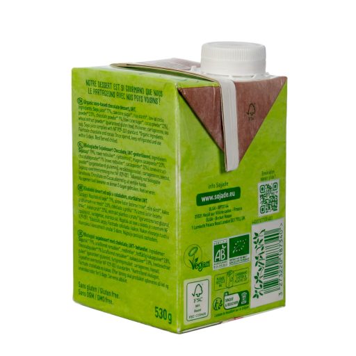 Sojade ORGANIC Soy dessert, chocolate 530g