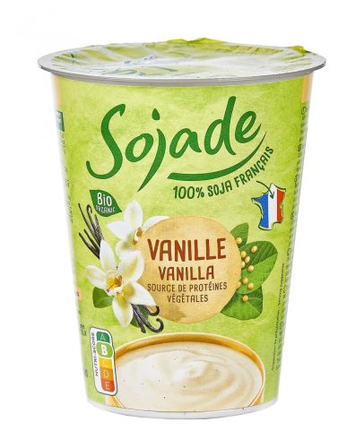 Sojade ORGANIC Soy yoghurt vanilla 400g