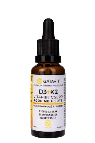 Gaiavit D3+K2 Vitamin csepp 4000 Forte