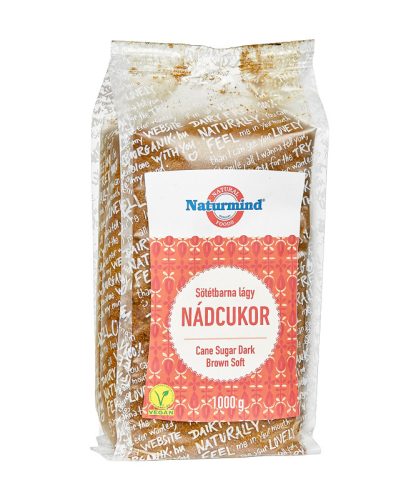 Naturmind dark brown soft canesugar 1kg