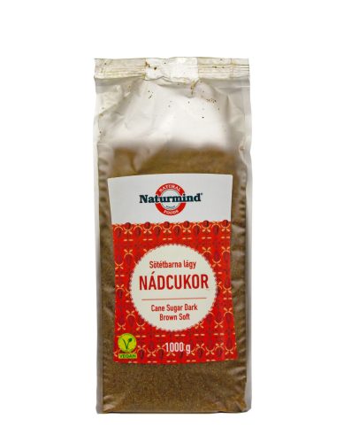 Naturmind dark brown soft canesugar 1kg