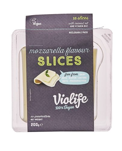 VioLife slices mozzarella flavour 200g