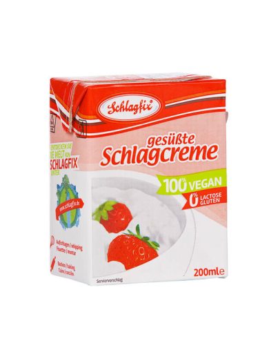 Schlagfix vegán habkrém 15% édesített 200ml