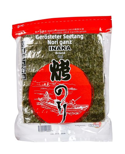 Inaka Red nori roasted seaweed 50db 140g 