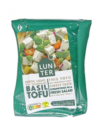 Lunter tofu with basil 180g