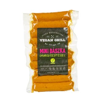 VEGAN GRILL mini bászka CHORIZO ízesítéssel 180g