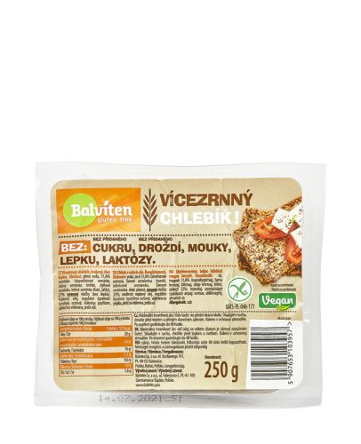 Balviten glutenfree whole grain bread 250g