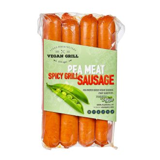 VEGAN GRILL pea meat pikáns grill bászka 300g