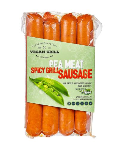 VEGAN GRILL pea meat spicy grill sausage 300g