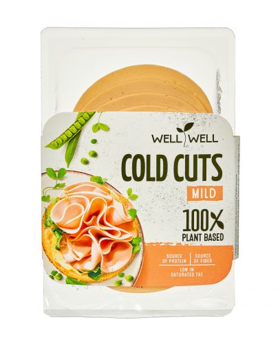 Well well vegan claccis pea protein slices 100g