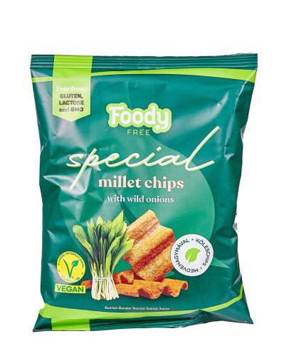 Foody Free gm. millet chips with shallots 45g
