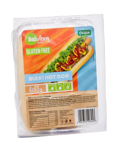Balviten gm hot dog kifli (4x65g)