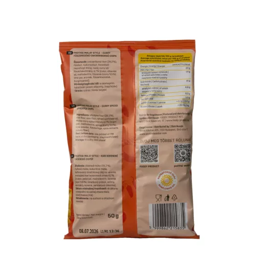Foody Free Padthai Malay Style - Curry spiced chickpea chips