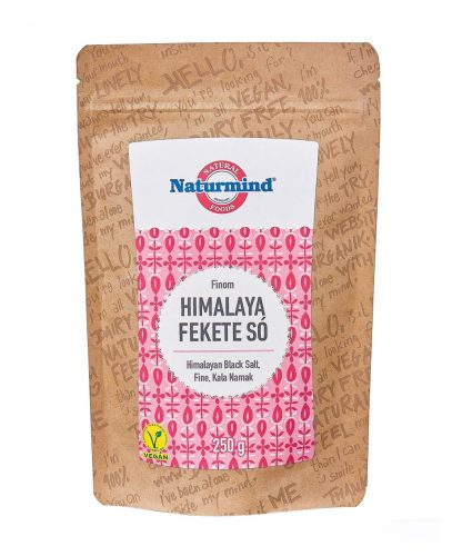 Naturmind black salt, fine 250g