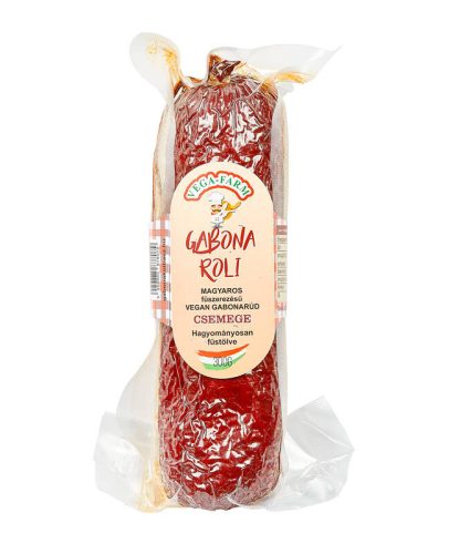 Vegafarm grain sausage, smoked 300g