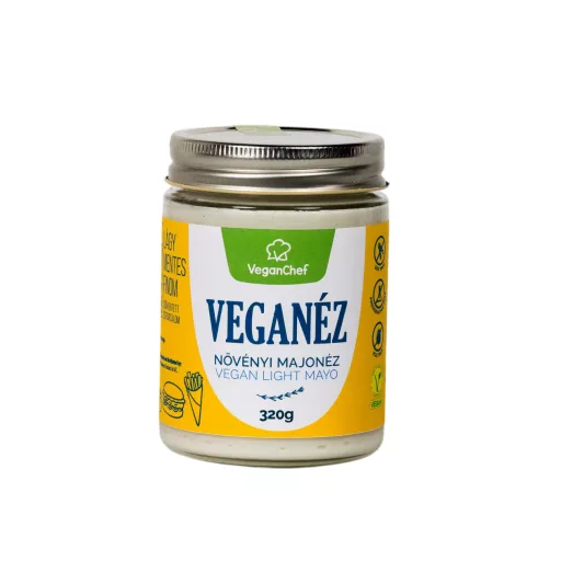 VeganChef Veganéz light üveges majonéz 320g