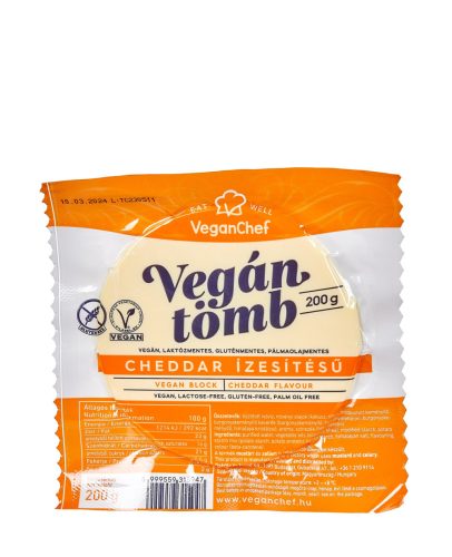Veganchef vegan block cheddar 200g