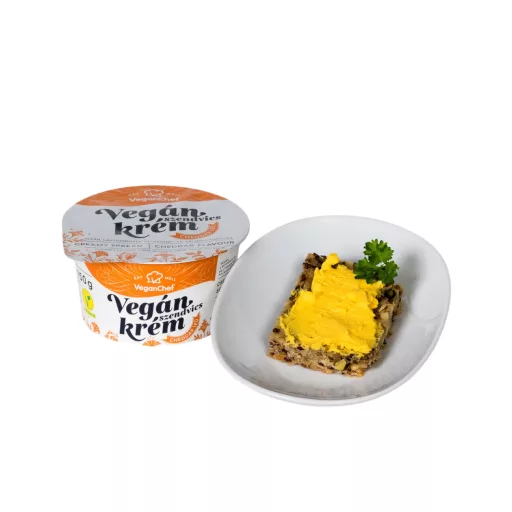 VeganChef kenhető növényi krém cheddar ízű 150g