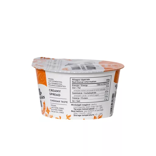 VeganChef kenhető növényi krém cheddar ízű 150g