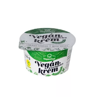 VeganChef kenhető növényi krém zöldfűszeres 150g