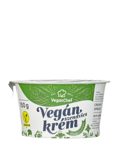 VeganChef kenhető növényi krém zöldfűszeres 150g