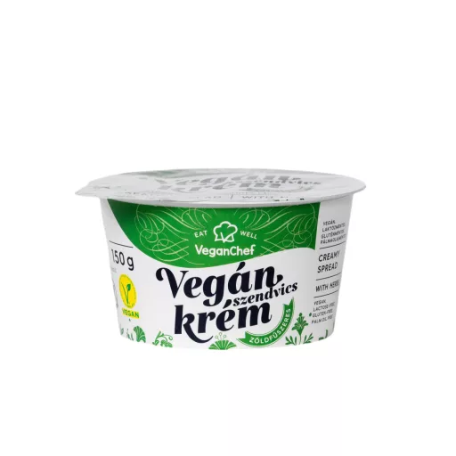 VeganChef kenhető növényi krém zöldfűszeres 150g