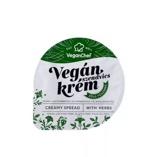 VeganChef kenhető növényi krém zöldfűszeres 150g