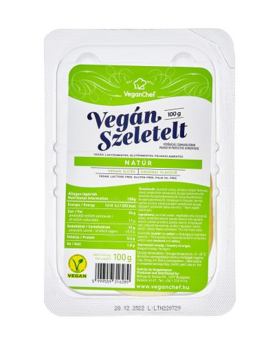 VeganChef vegán szeletelt natúr 100g
