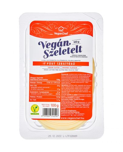 Veganchef Vegan slices smoked flavour 100g
