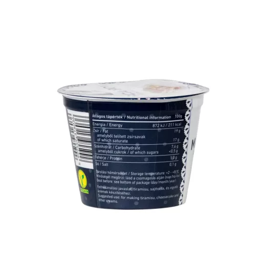 VeganChef mascarpone jellegű krém 250g