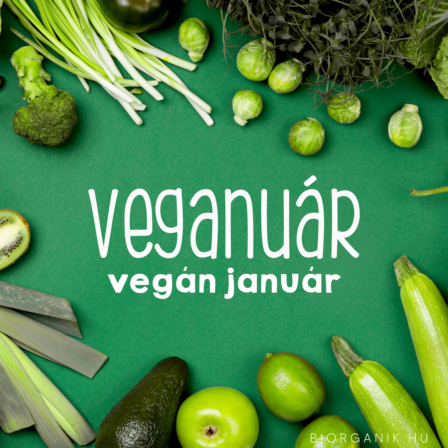 VEGÁN + JANUÁR = VEGANUÁR!