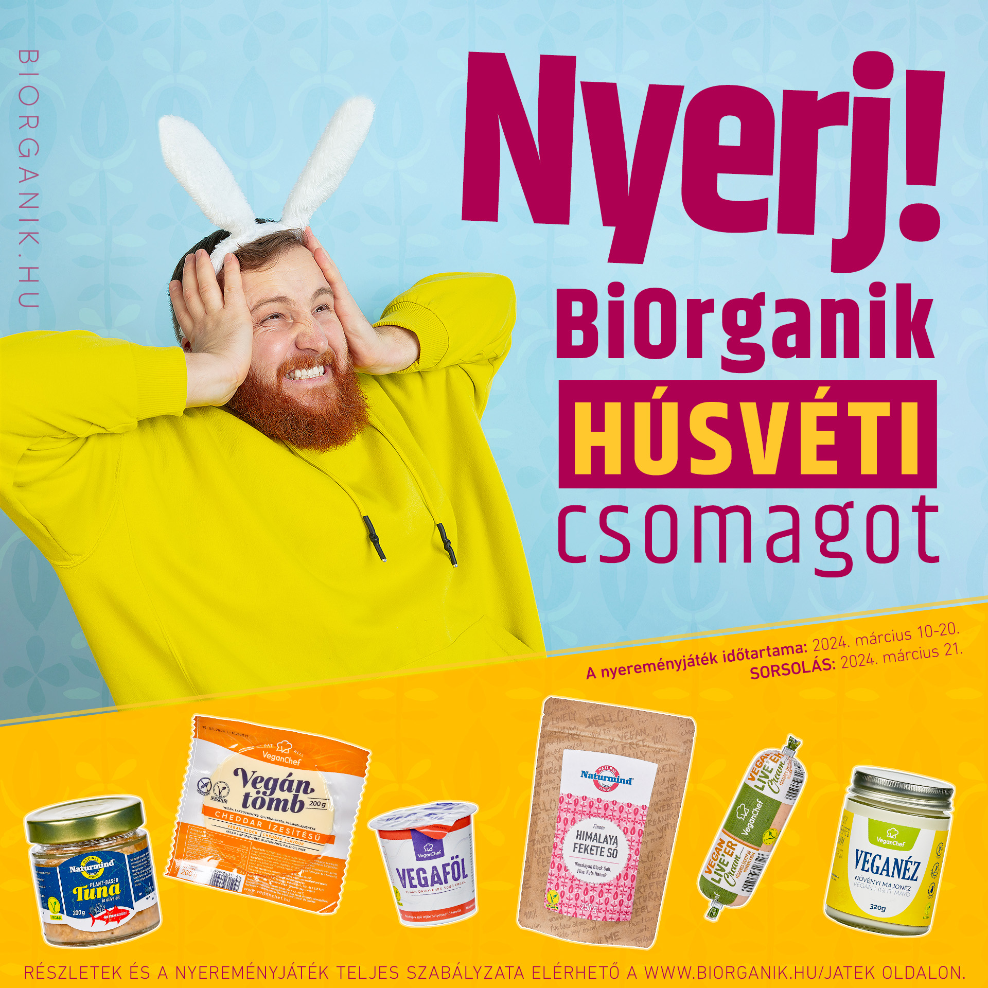 NYERJ! - HÚSVÉTI NYEREMÉNYJÁTÉK