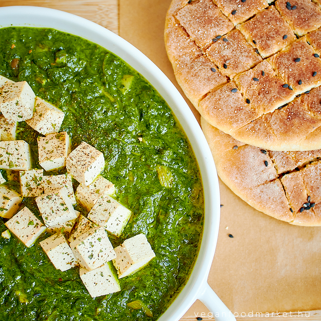 Vegán Palak “Paneer”